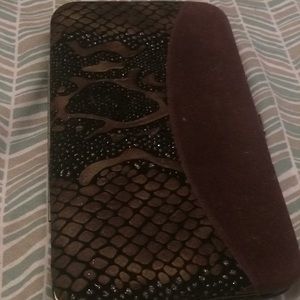 Beautiful Purple wallet clutch